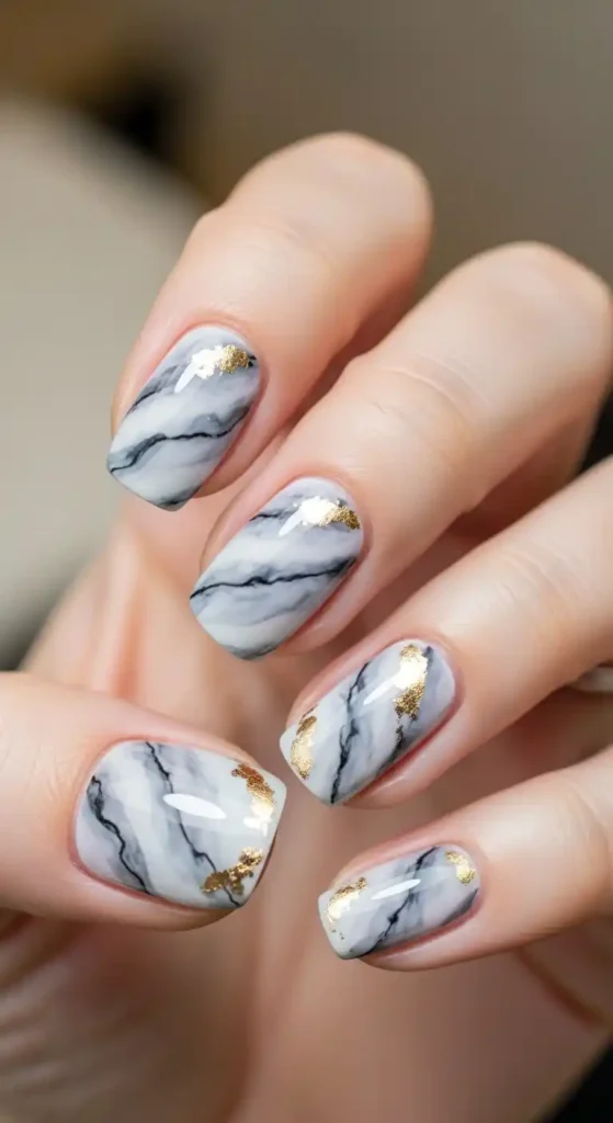 marble-effect-nails