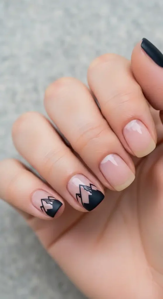 minimalist-mountain-range