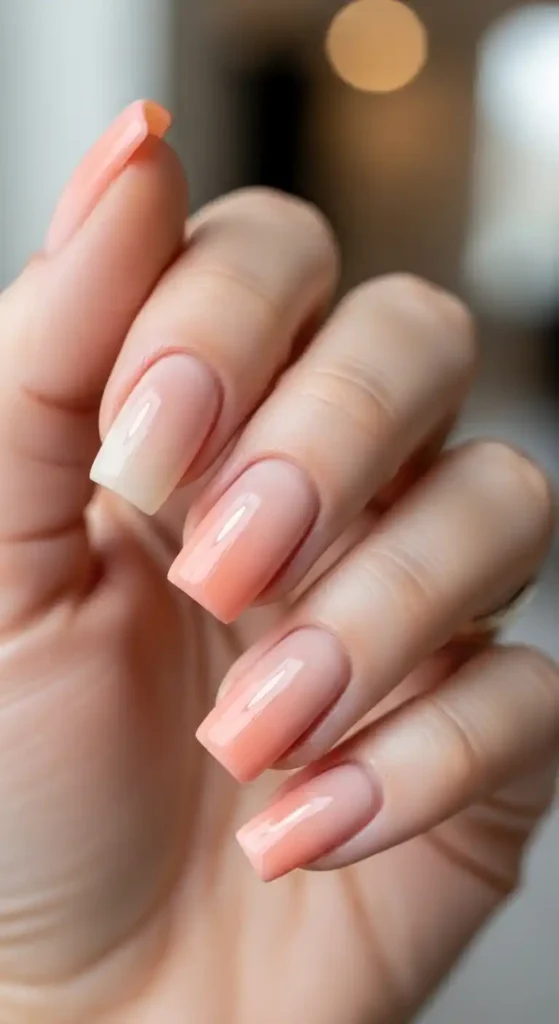 peachy-nude-ombre