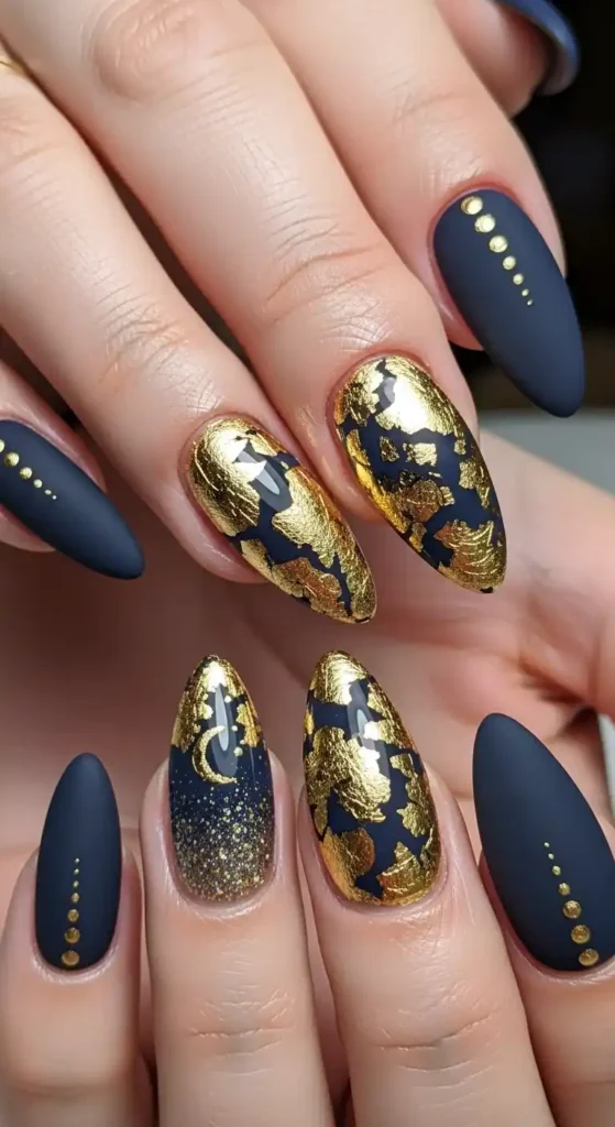 gold-leaf-nail-art