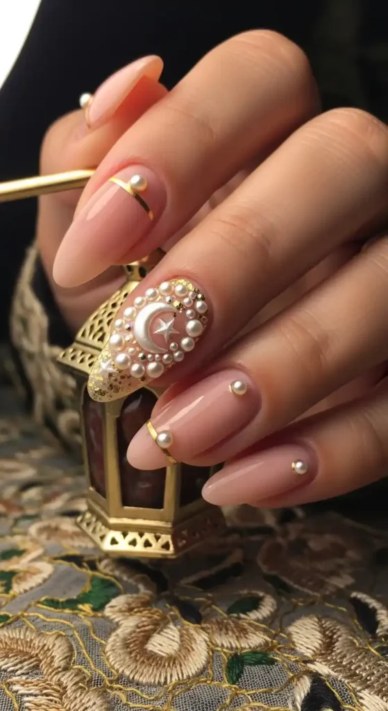 pearl-accent-nail-design