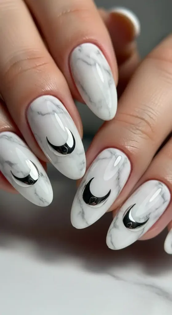 white-marble-with-silver-crescents