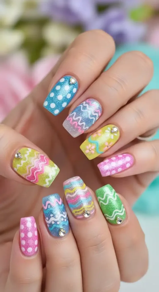 glittery-easter-eggs