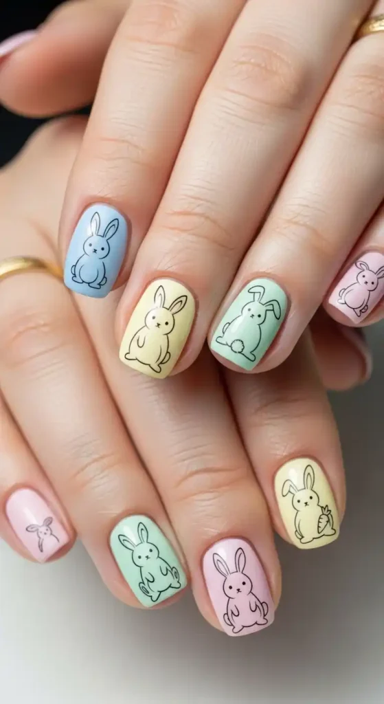 minimal-outline-bunny