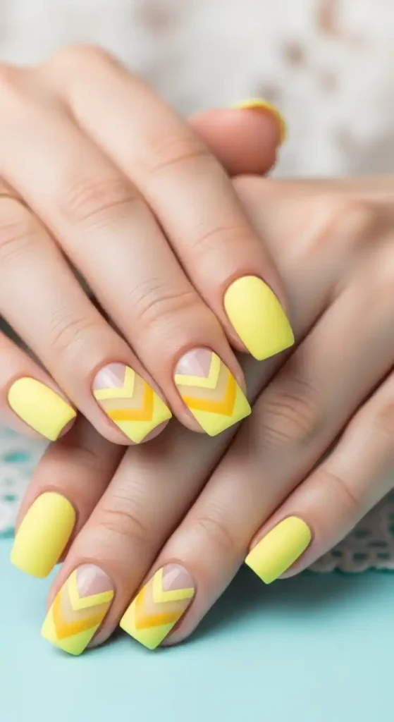 yellow-chevron-stripes
